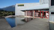 2007-06-16 NZ Haast, Franz Josef IMG_9920 I asked if this visitor center was the result of a design competition but they said no